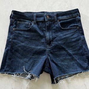 American Eagle Super Hi-Rise Shortie Shorts